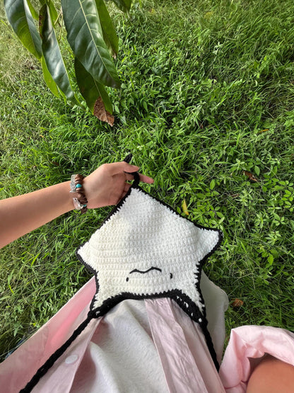 Cute Stingray Crochet Crossbody Bag