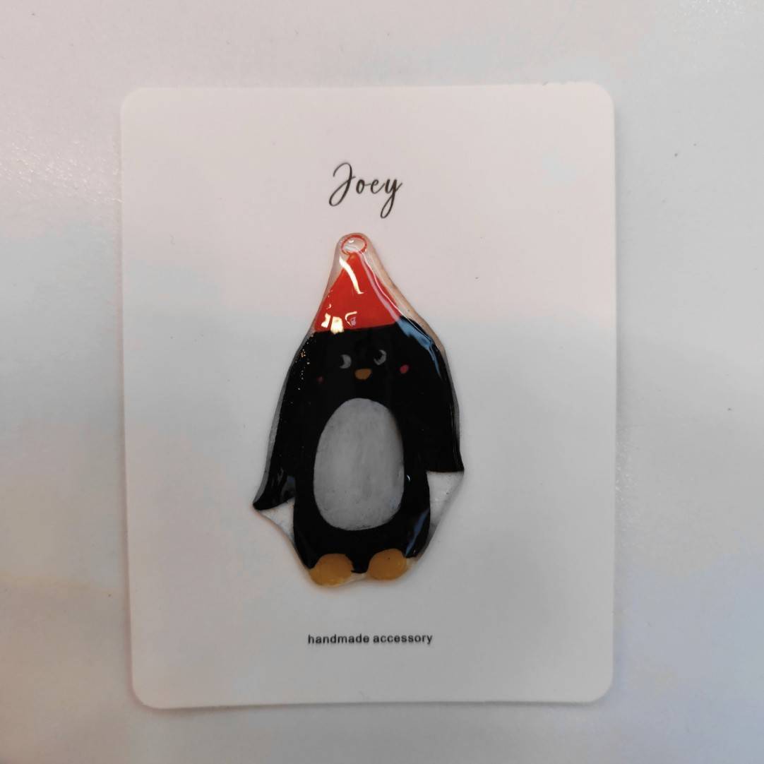 Cute Cartoon Shrink Plastic Brooch
