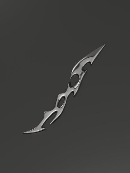 Cyber Rune Futuristic Design Cutlery