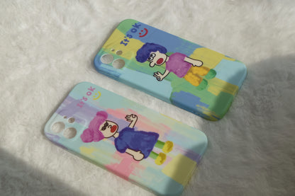 Unique couple phone case