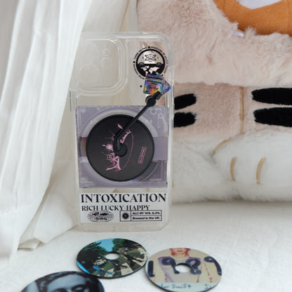 Retro CD player phone case