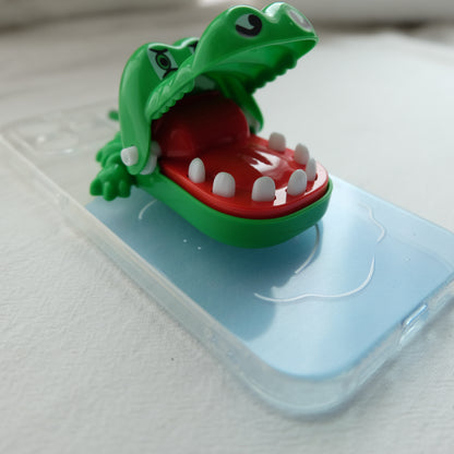 Crocodile teeth toy phone case