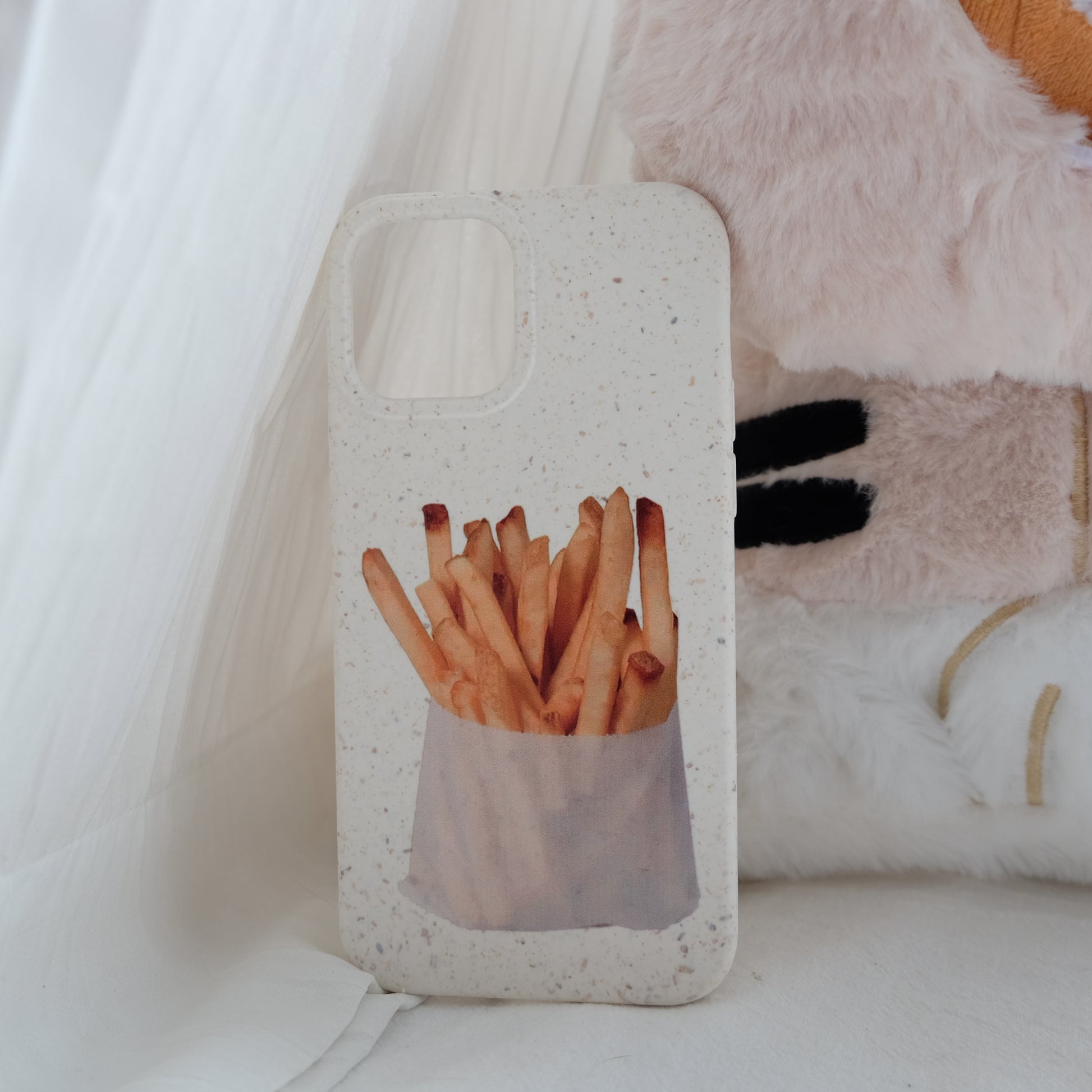 Fries degradable phone case | phone accessories | Three Fleas