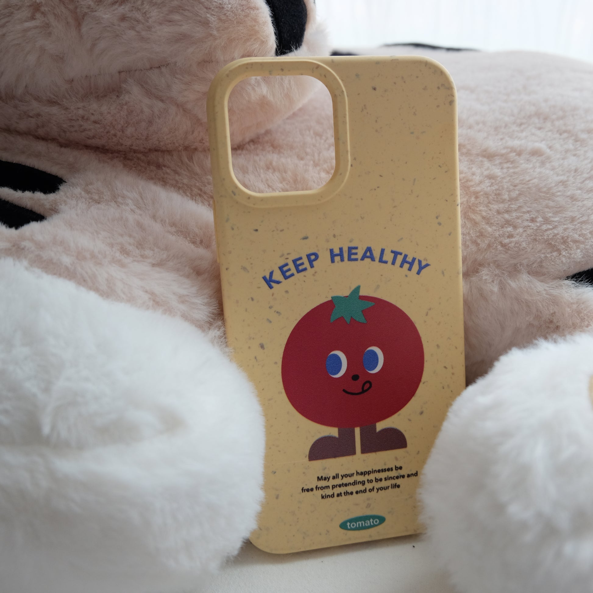 Keep healthy tomato degradable phone case | phone accessories | Three Fleas