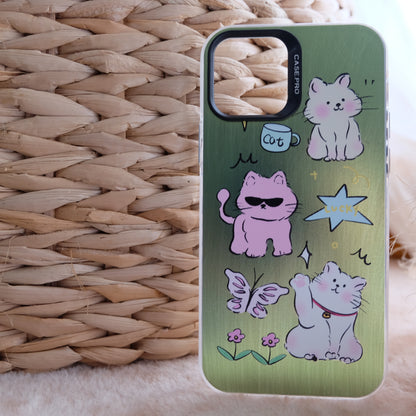 Cool sweet cat phone case | phone accessories | Three Fleas