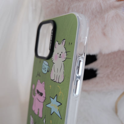 Cool sweet cat phone case
