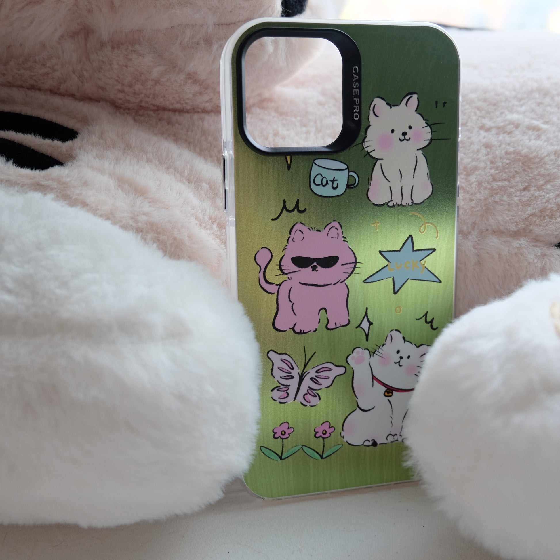 Cool sweet cat phone case | phone accessories | Three Fleas