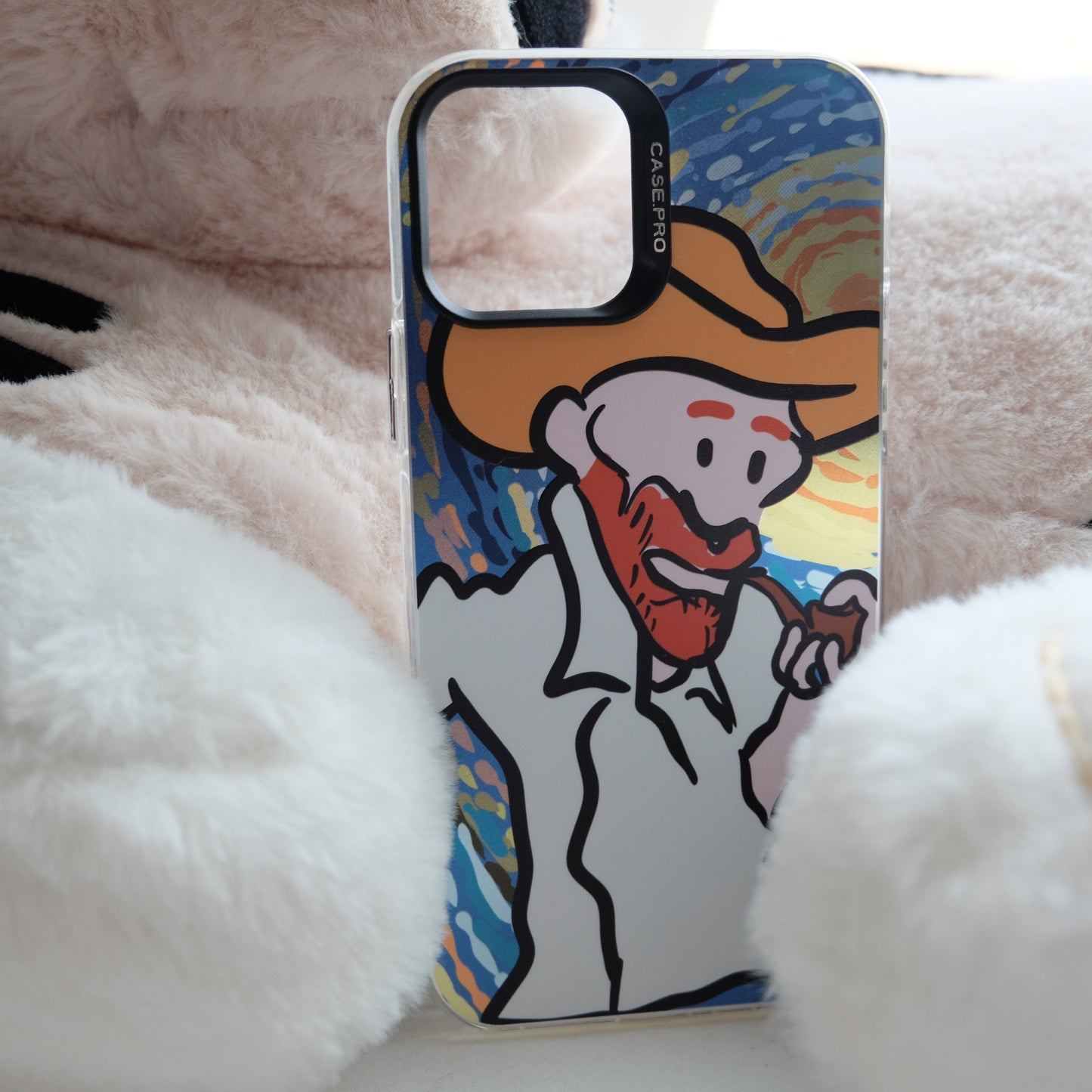 World masterpiece plating phone case