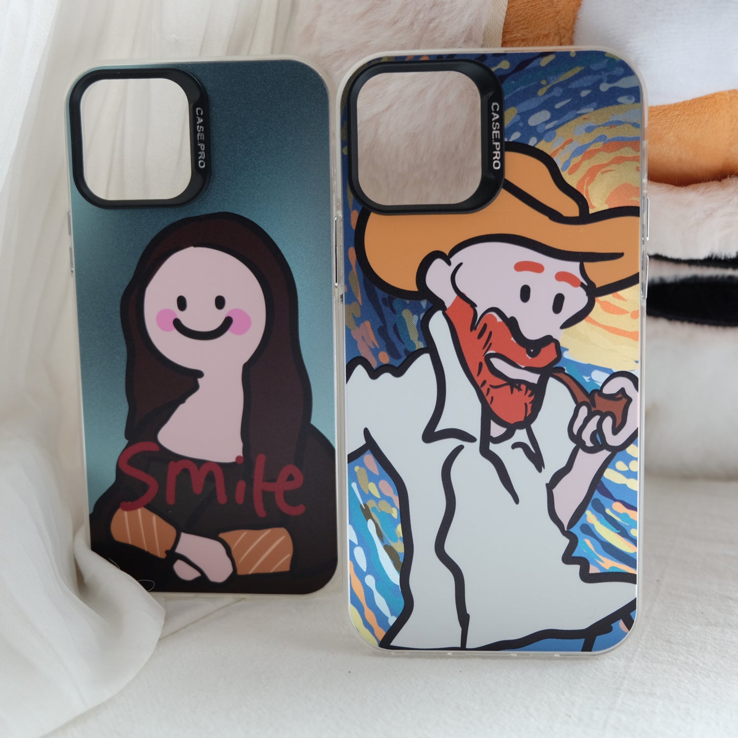 World masterpiece plating phone case