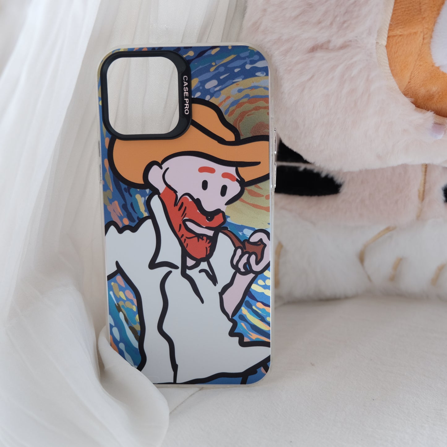 World masterpiece plating phone case