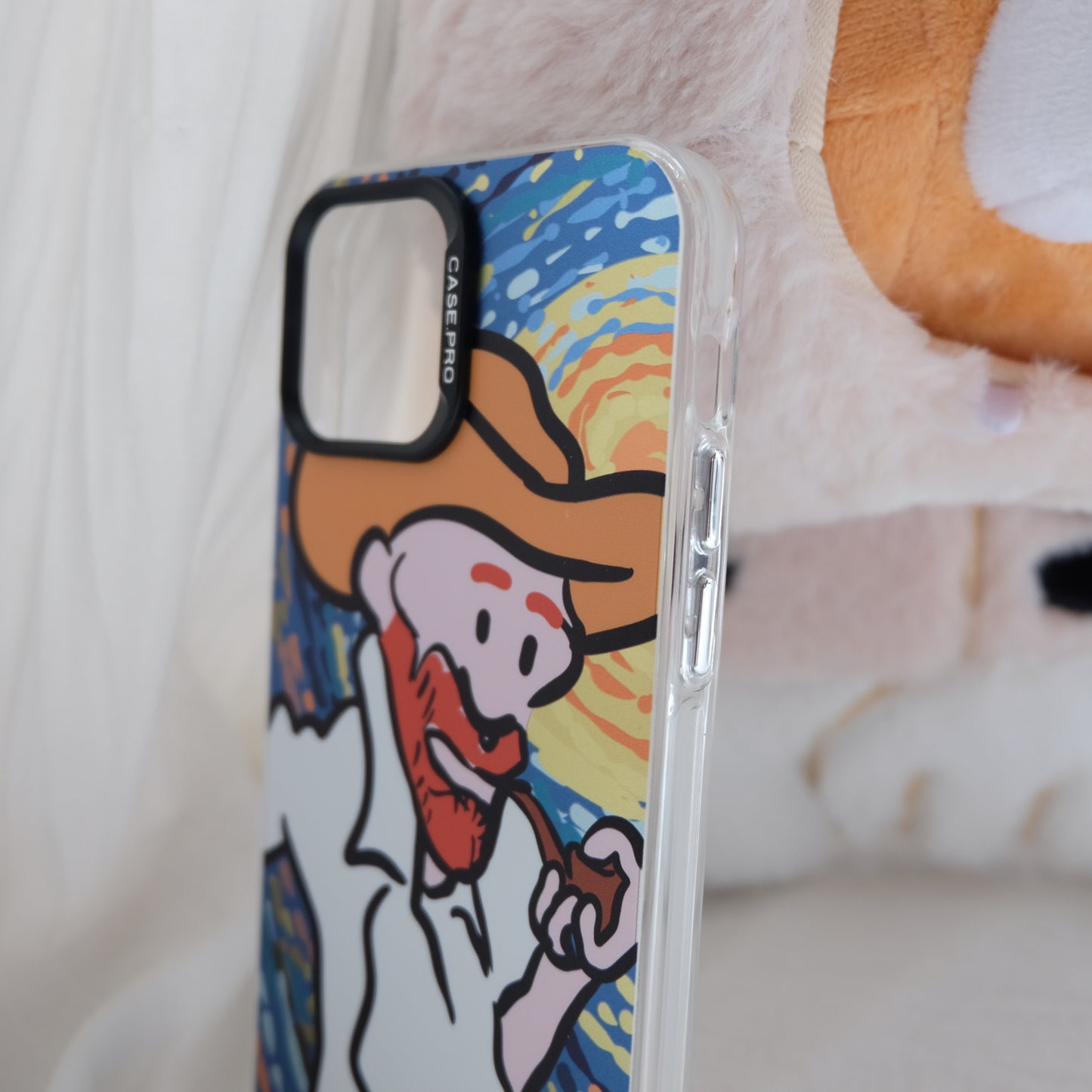 World masterpiece plating phone case