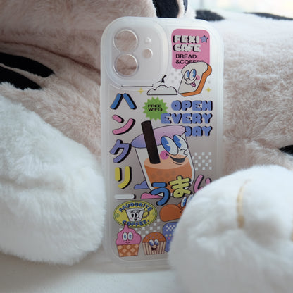 🍔 Cartoon Junk Food Phone Case | iPhone Case 🍔 Cartoon Junk Food Phone Case | iPhone Case