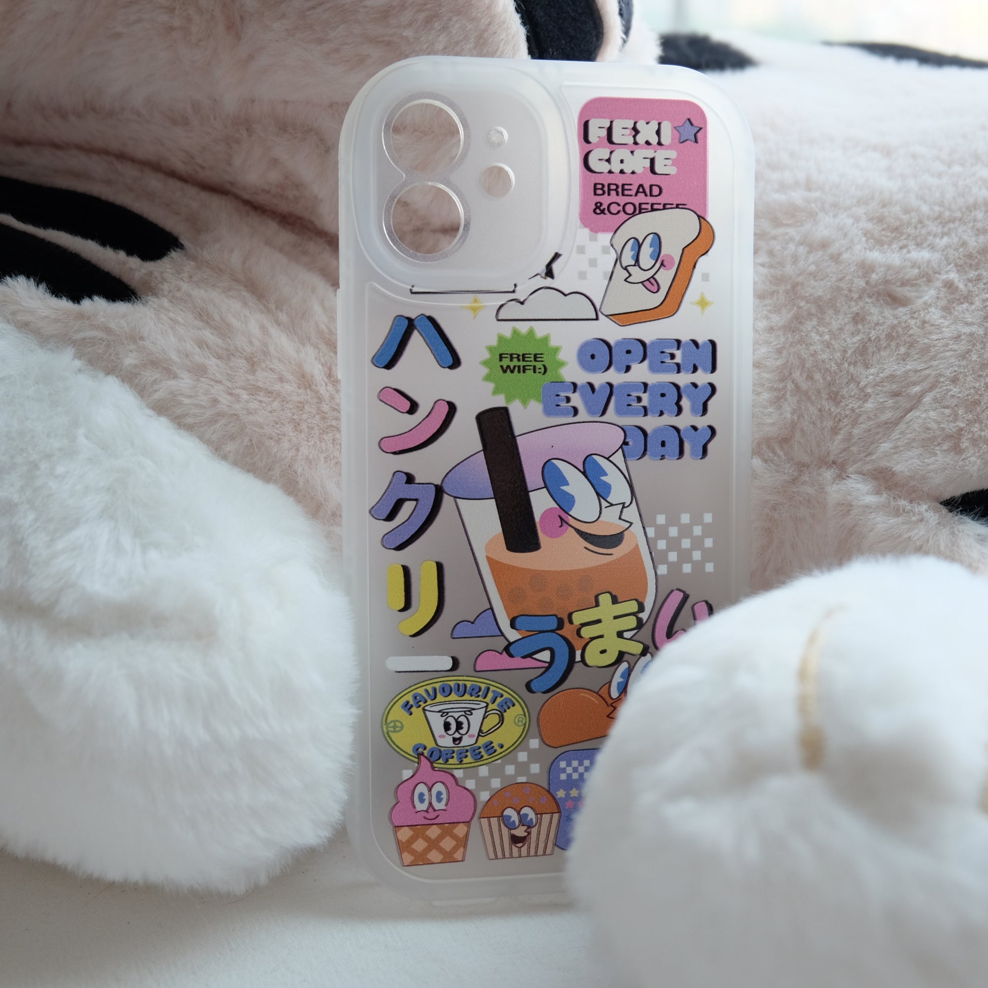 Cartoon food truck phone case | phone accessories | Three Fleas