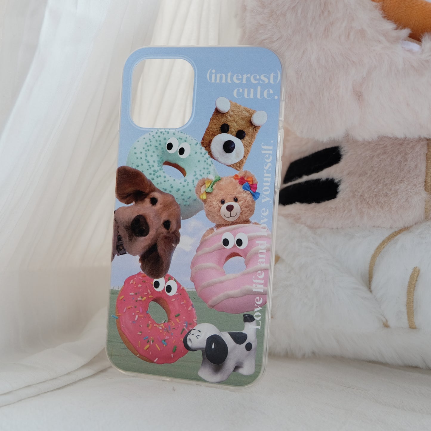 Donut puppy phone case