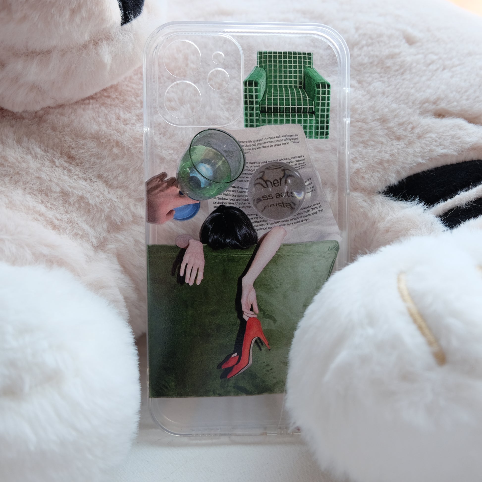 Simple clear phone case | phone accessories | Three Fleas