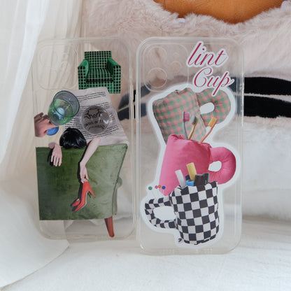 Simple clear phone case | phone accessories | Three Fleas