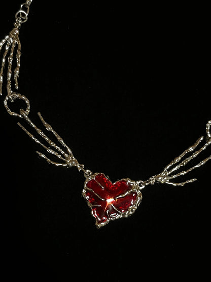 Demon Heart Necklace