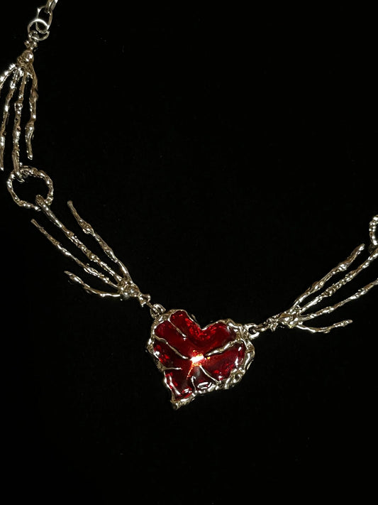 Demon Heart Necklace