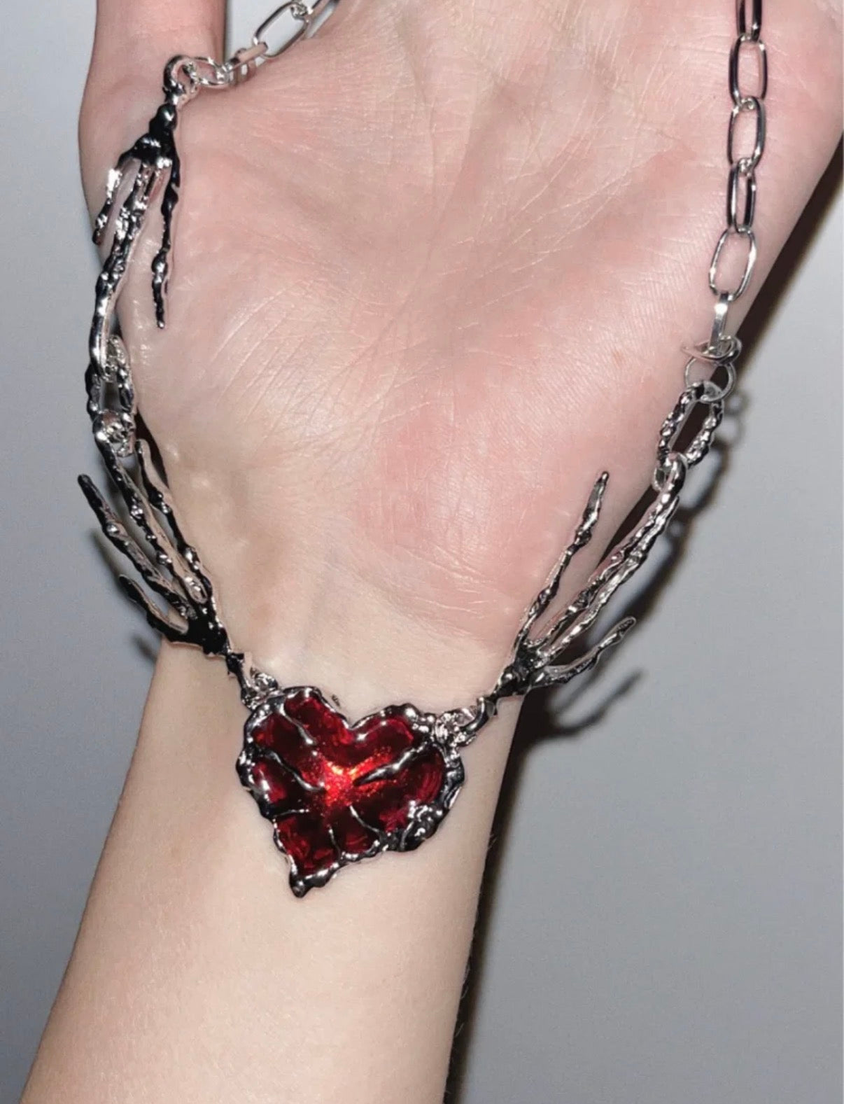 Demon Heart Necklace
