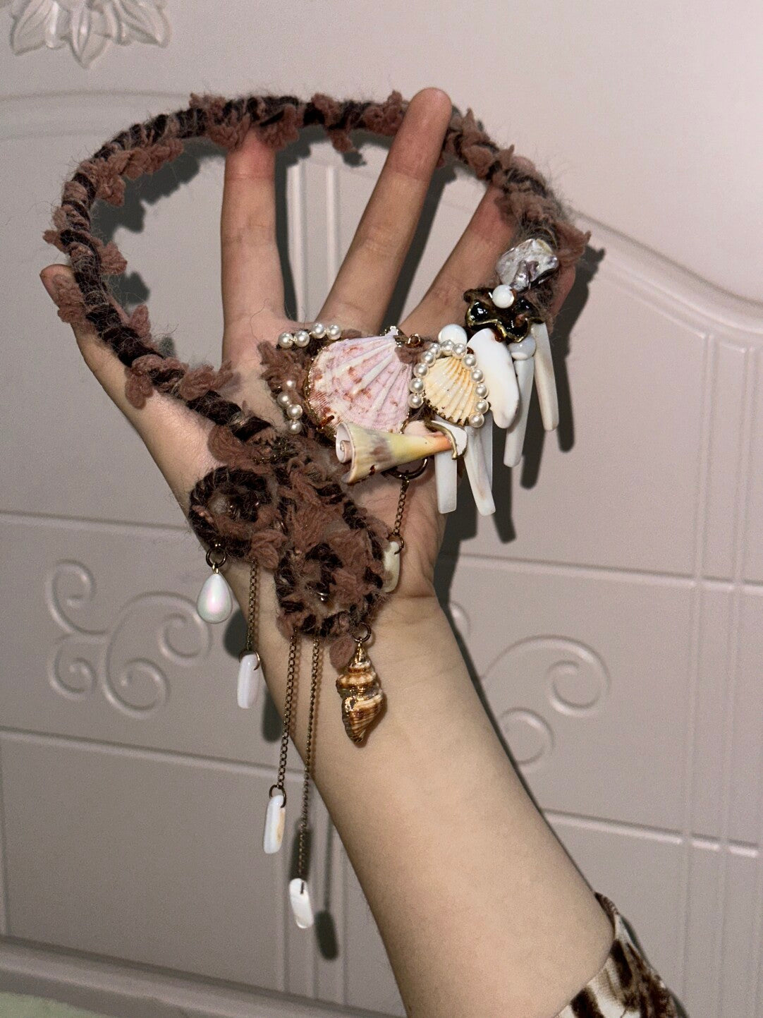 Desert Ocean Tassel Shell Necklace