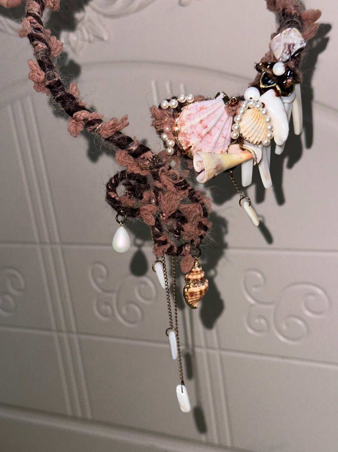 Desert Ocean Tassel Shell Necklace