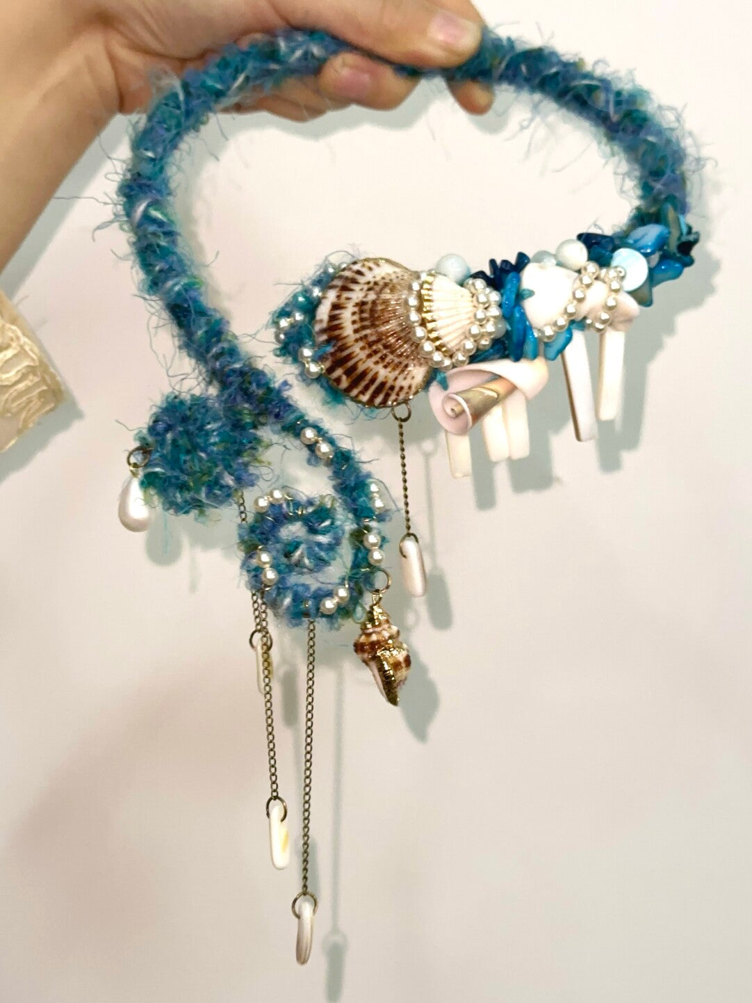 Desert Ocean Tassel Shell Necklace