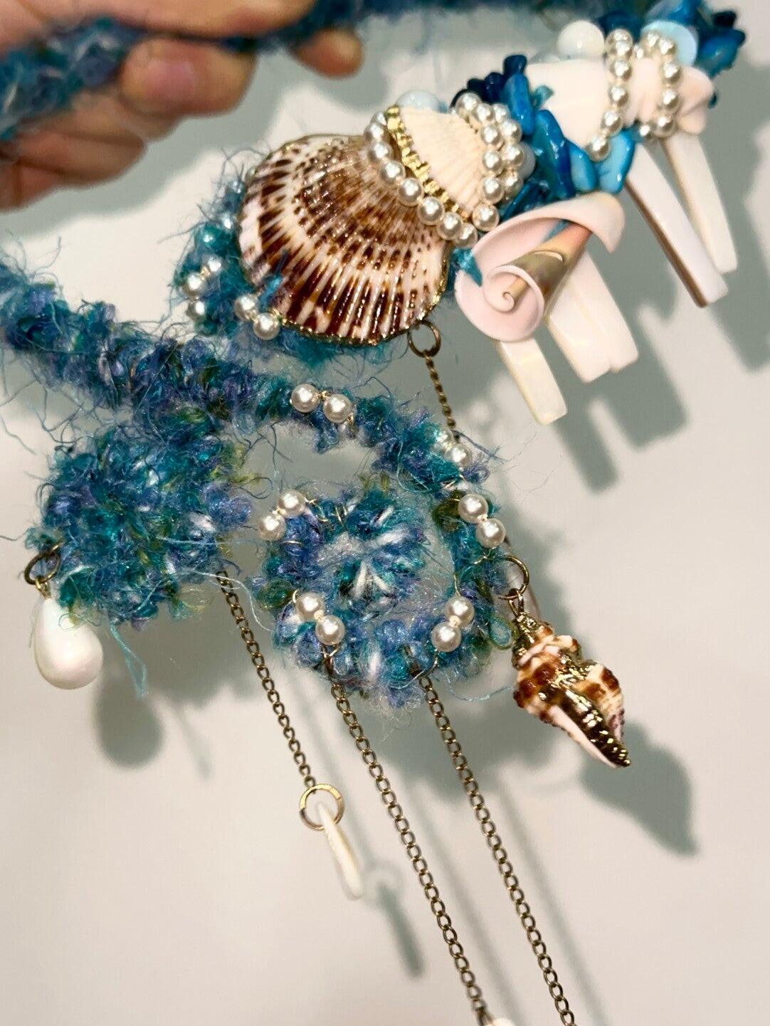 Desert Ocean Tassel Shell Necklace