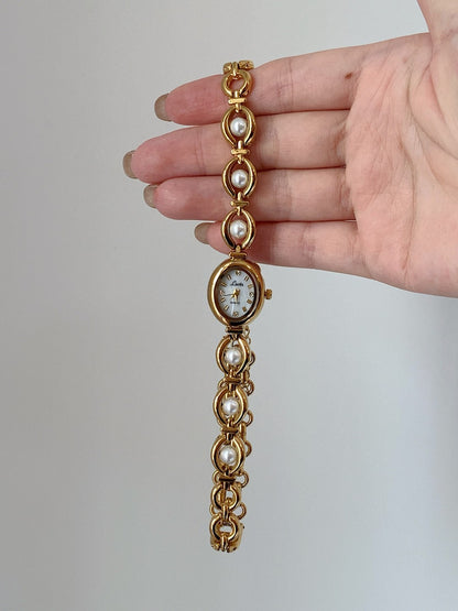 Diana Original Multi-Layer Cross Pearl Necklace