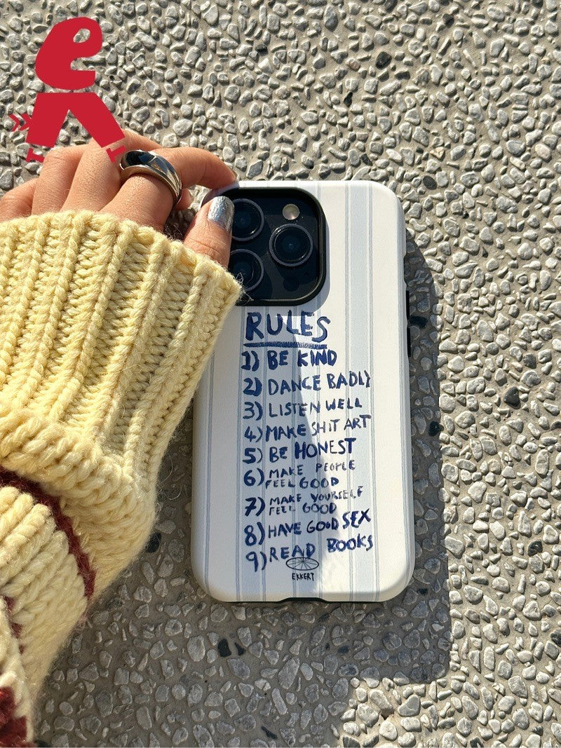 Don't be anxious Double Layer Phone Case
