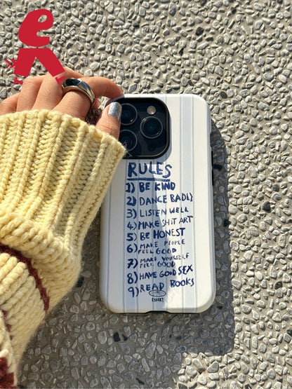Don't be anxious Double Layer Phone Case