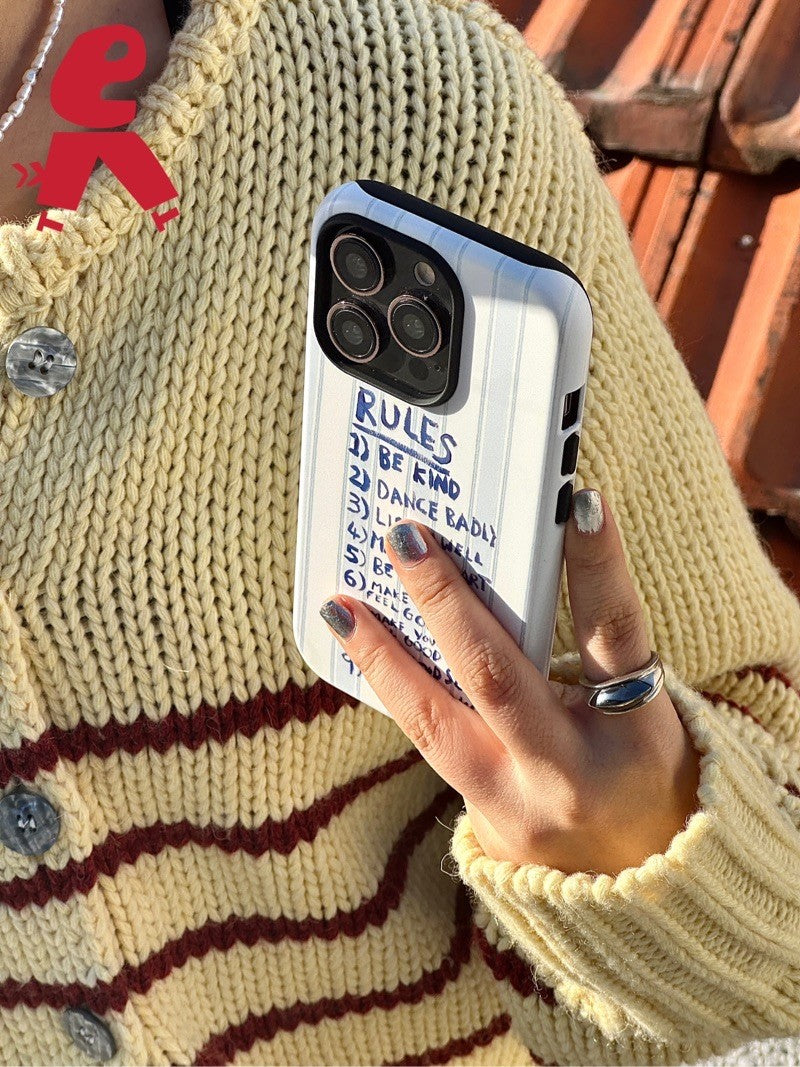Don't be anxious Double Layer Phone Case