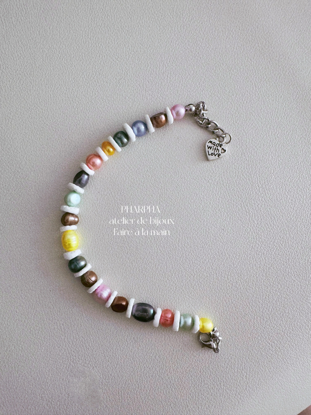 Dopamine Color Beaded Bracelet