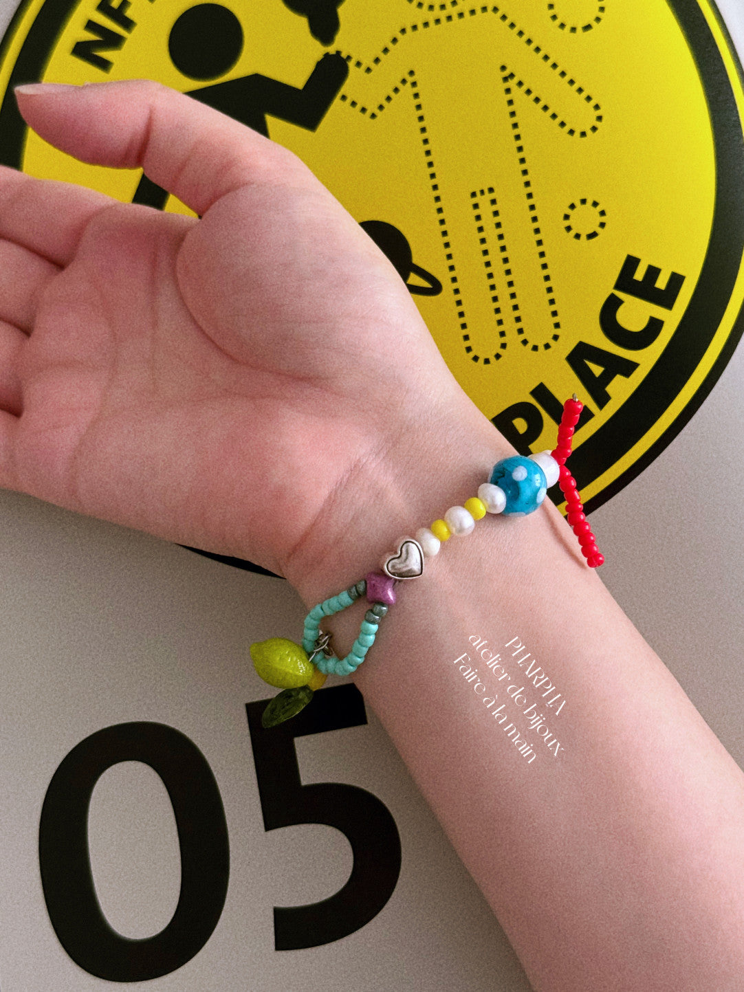 Dopamine Color Beaded Bracelet