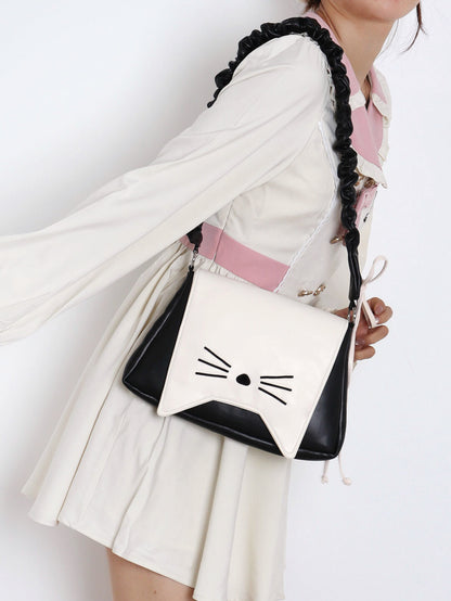 Dopamine Style Cat Shoulder Bag