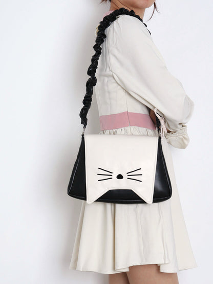Dopamine Style Cat Shoulder Bag