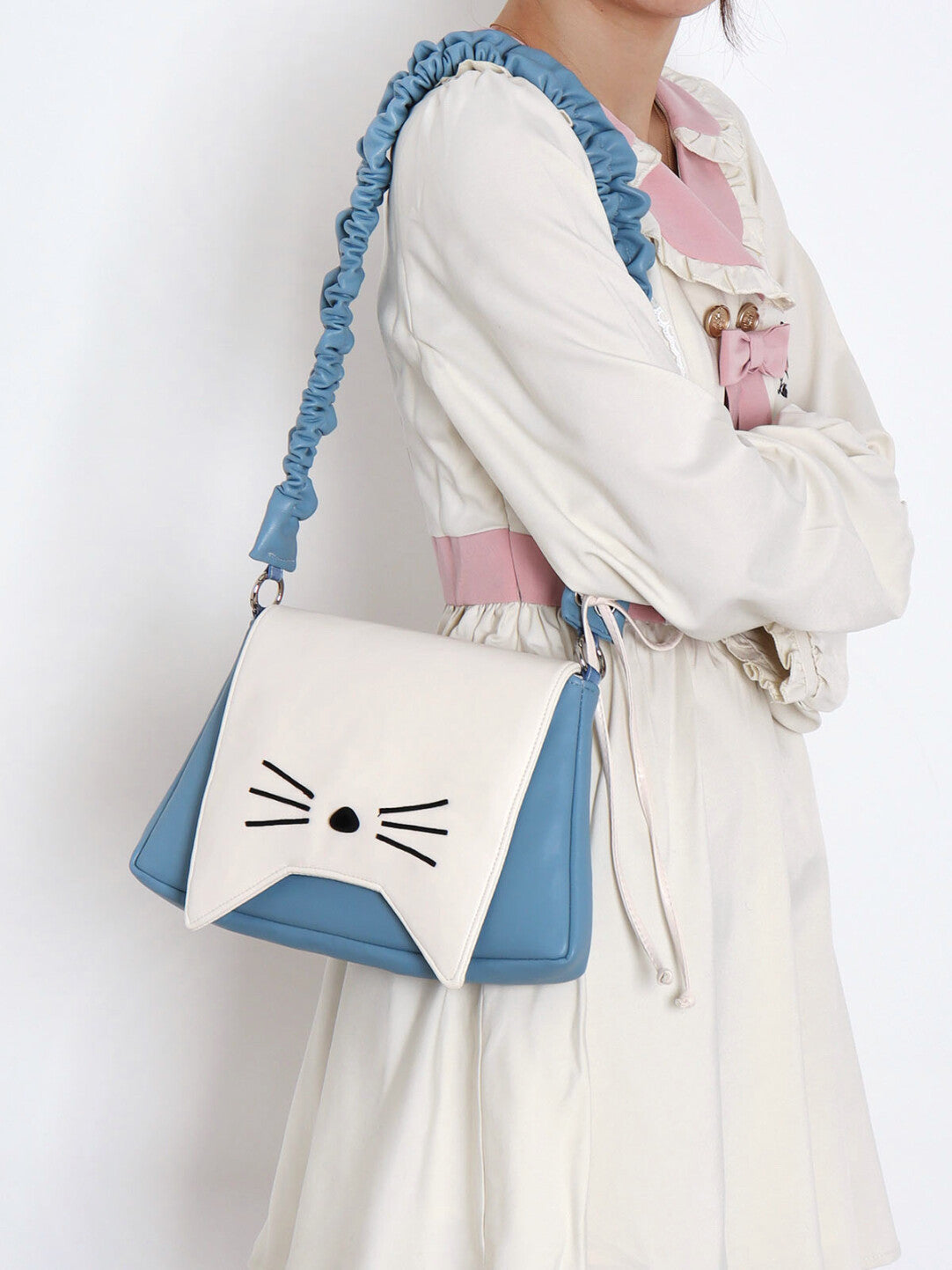 Dopamine Style Cat Shoulder Bag