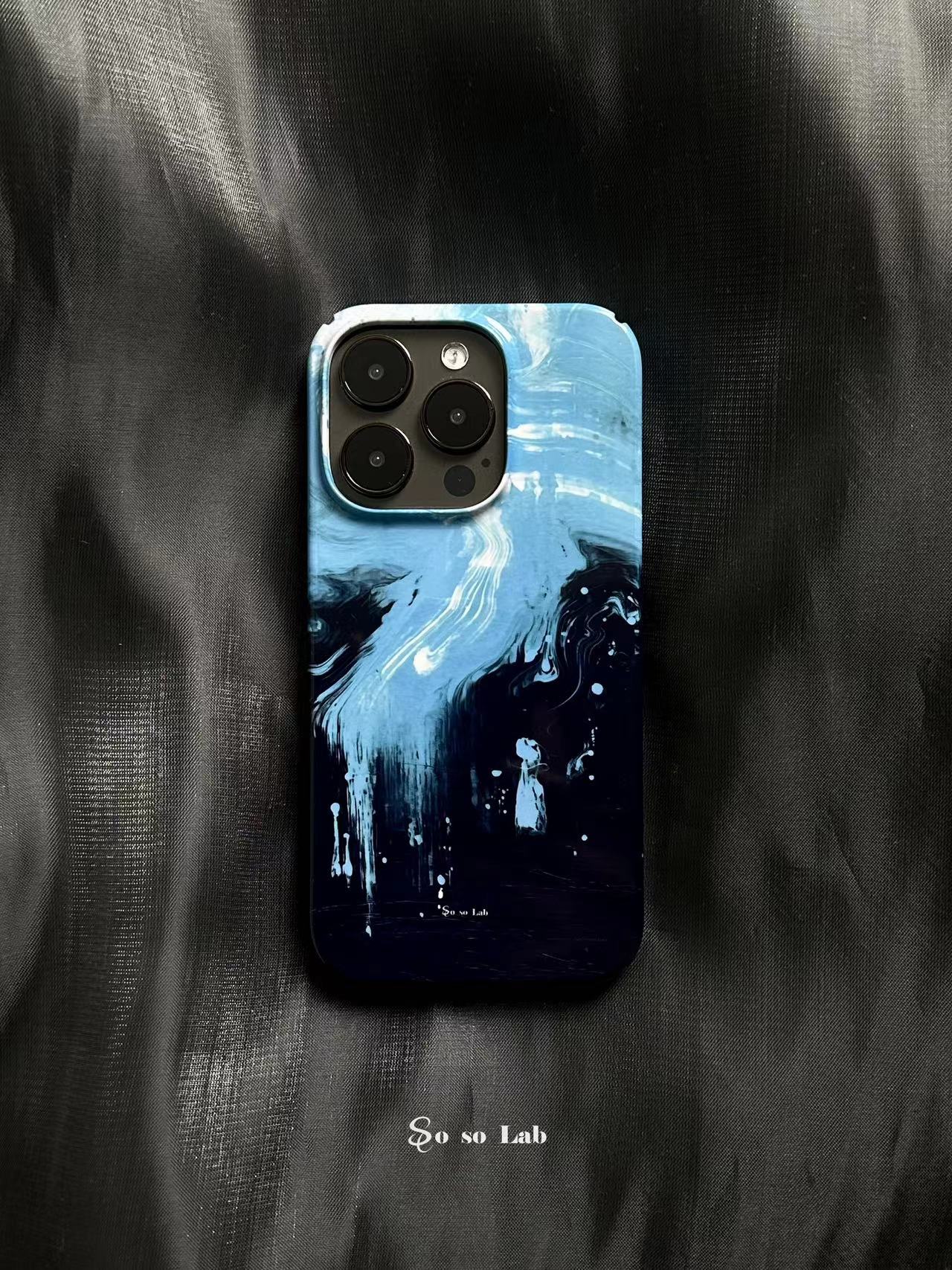 Dream Blue River Printed Phone Case