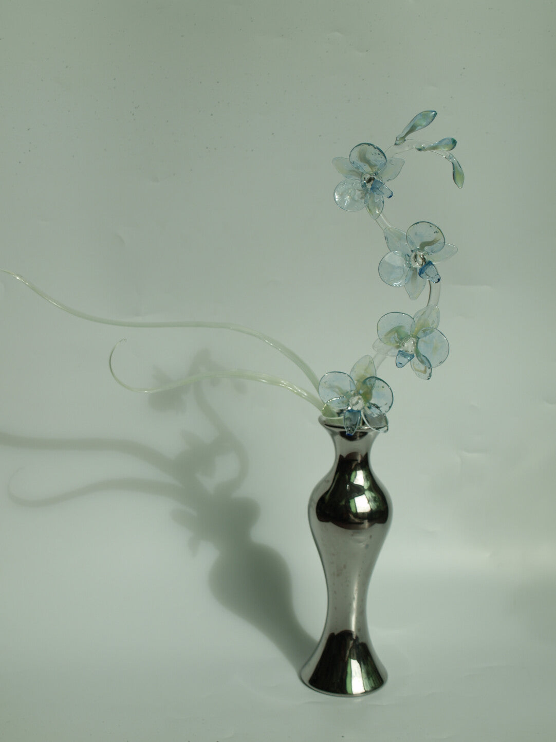 Dreamy Glass Phalaenopsis Orchid Flower