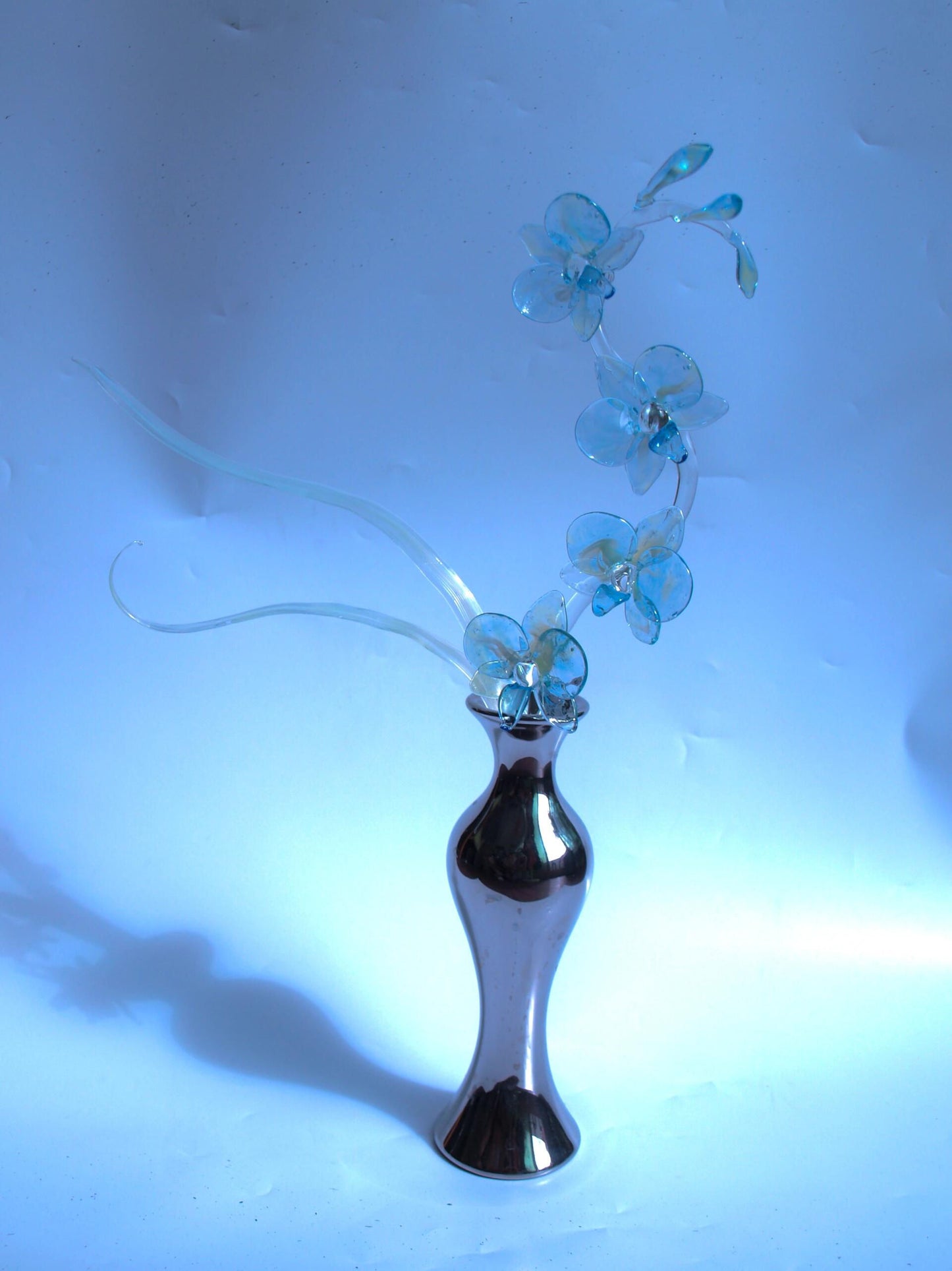 Dreamy Glass Phalaenopsis Orchid Flower