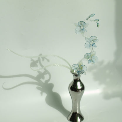 Dreamy Glass Phalaenopsis Orchid Flower