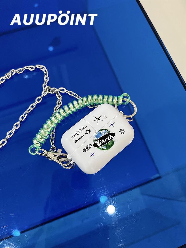 Earth Printed AirPods Case