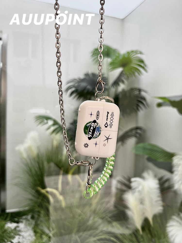 Earth Printed AirPods Case