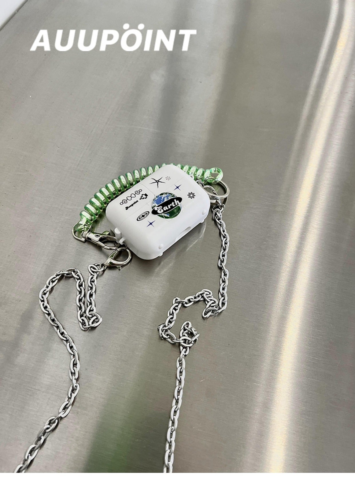 Earth Printed AirPods Case