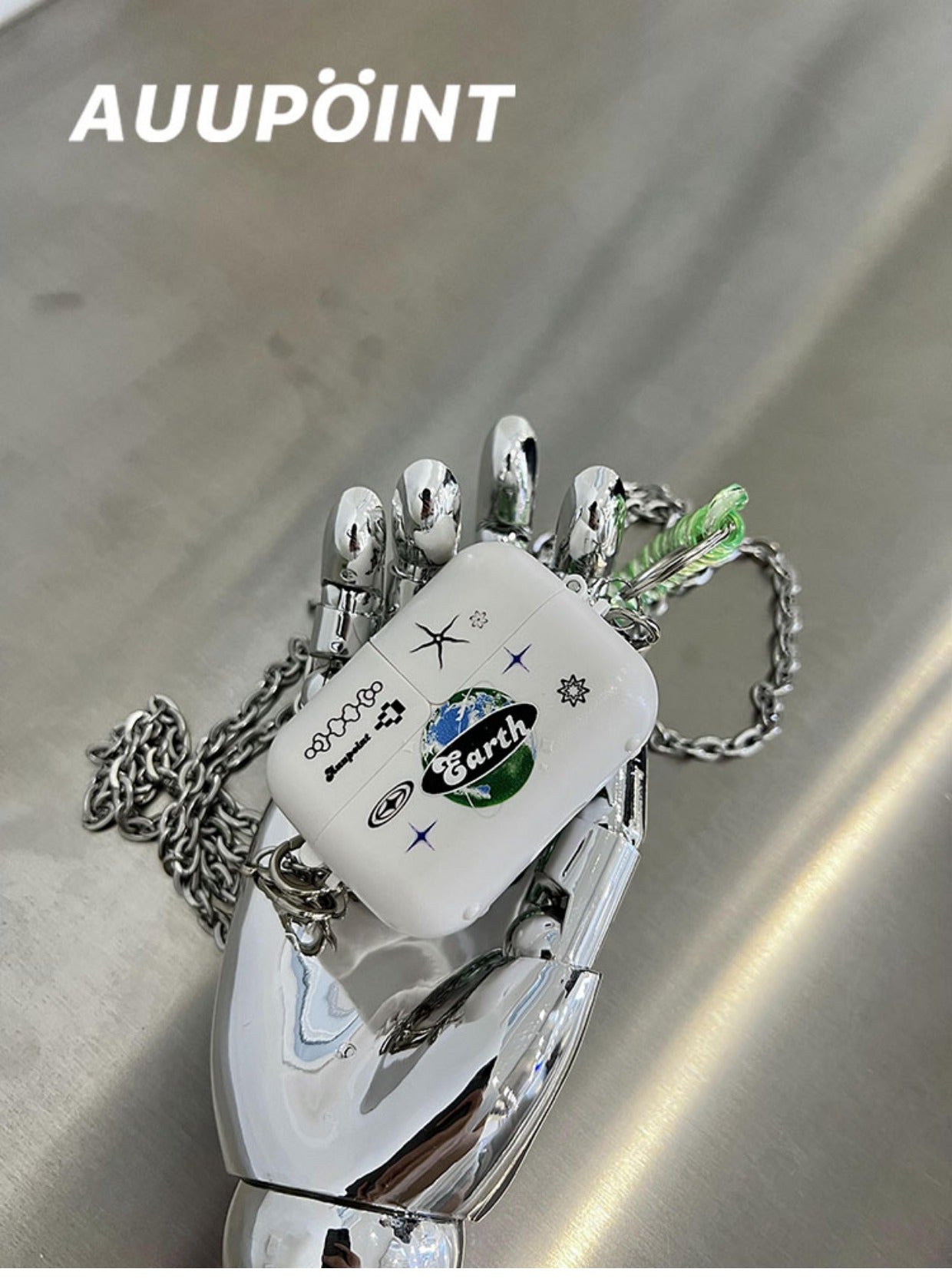 Earth Printed AirPods Case