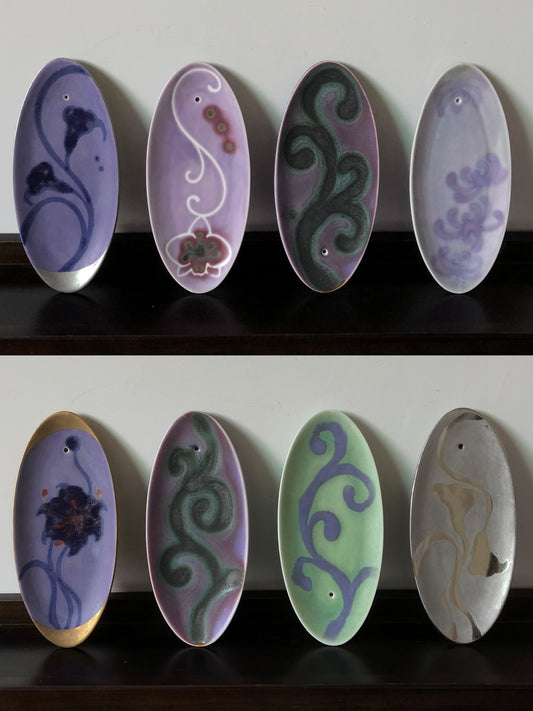 “Echo” Artistic Incense Holder | Plate | Three Fleas