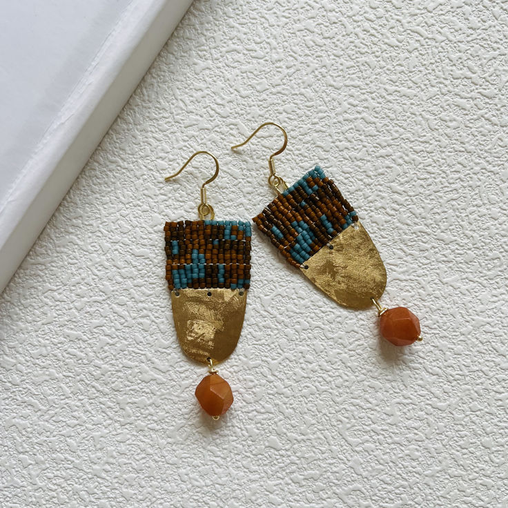 Ethnic MIYUKI Beaded Earrings