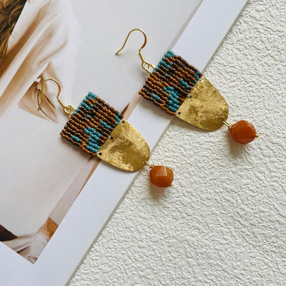 Ethnic MIYUKI Beaded Earrings