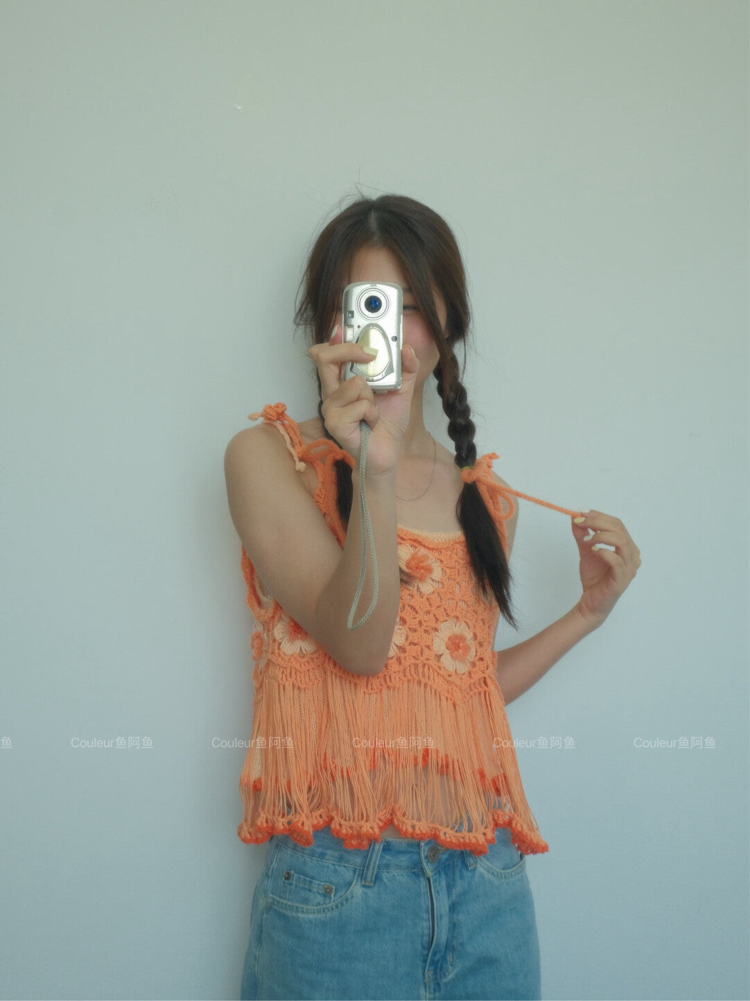 Fairy Tassel Handmade Crochet Top