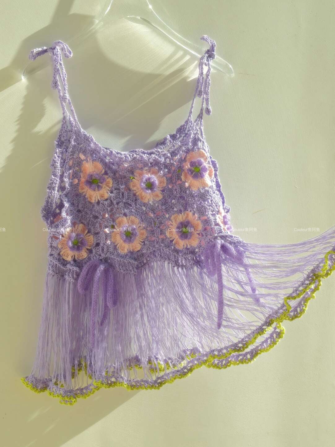 Fairy Tassel Handmade Crochet Top