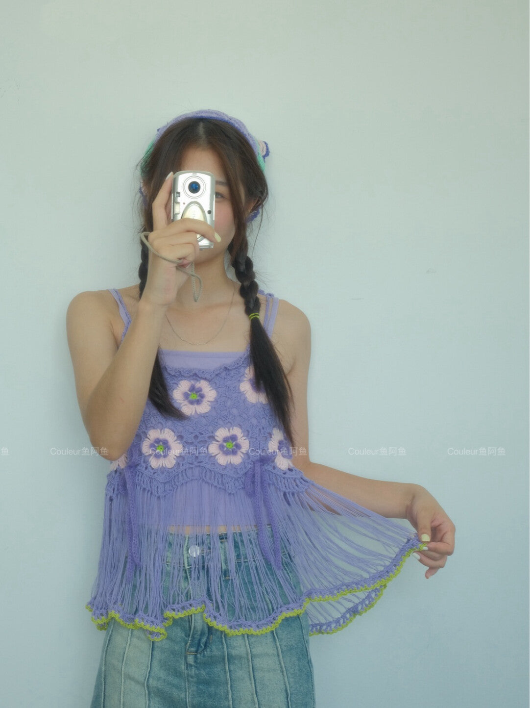 Fairy Tassel Handmade Crochet Top